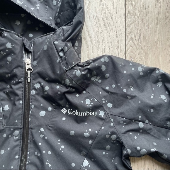Columbia Kids Black and Gray Raincoat - Picture 2 of 6